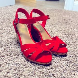 Flaming Hot Wedges by Dolce Vita